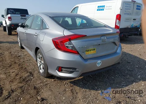 2017 Honda Civic Lx from USA, damaged, VIN 19XFC2F56HE010325